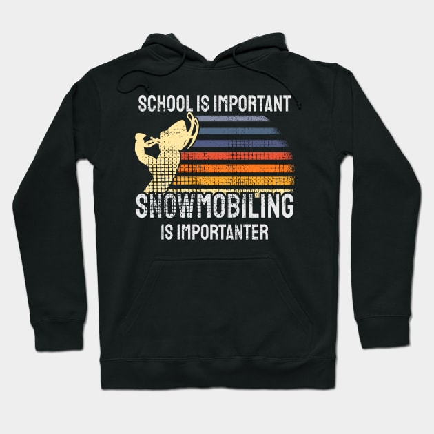 Snowmobiling Snowmobile Hoodie by Shiva121